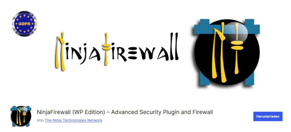 WordPress Sicherheit Ninja Firewall
