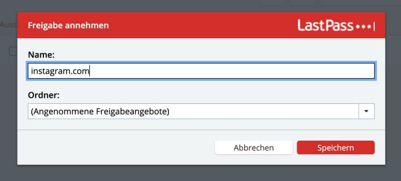 Lastpass Anleitung - Passwort vom Kunden speichern