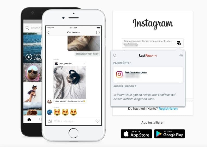 mit Lastpass Kundenpasswoerter nutzen