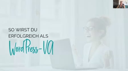 Erfolgreich als WordPress VA Webinar